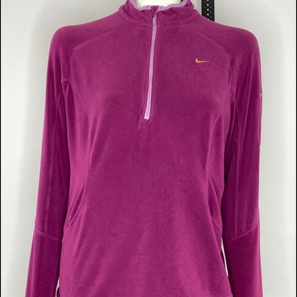 Nike Fleece 1/4 Zip Jacket Sz XL(16-18) - Picture 2 of 7